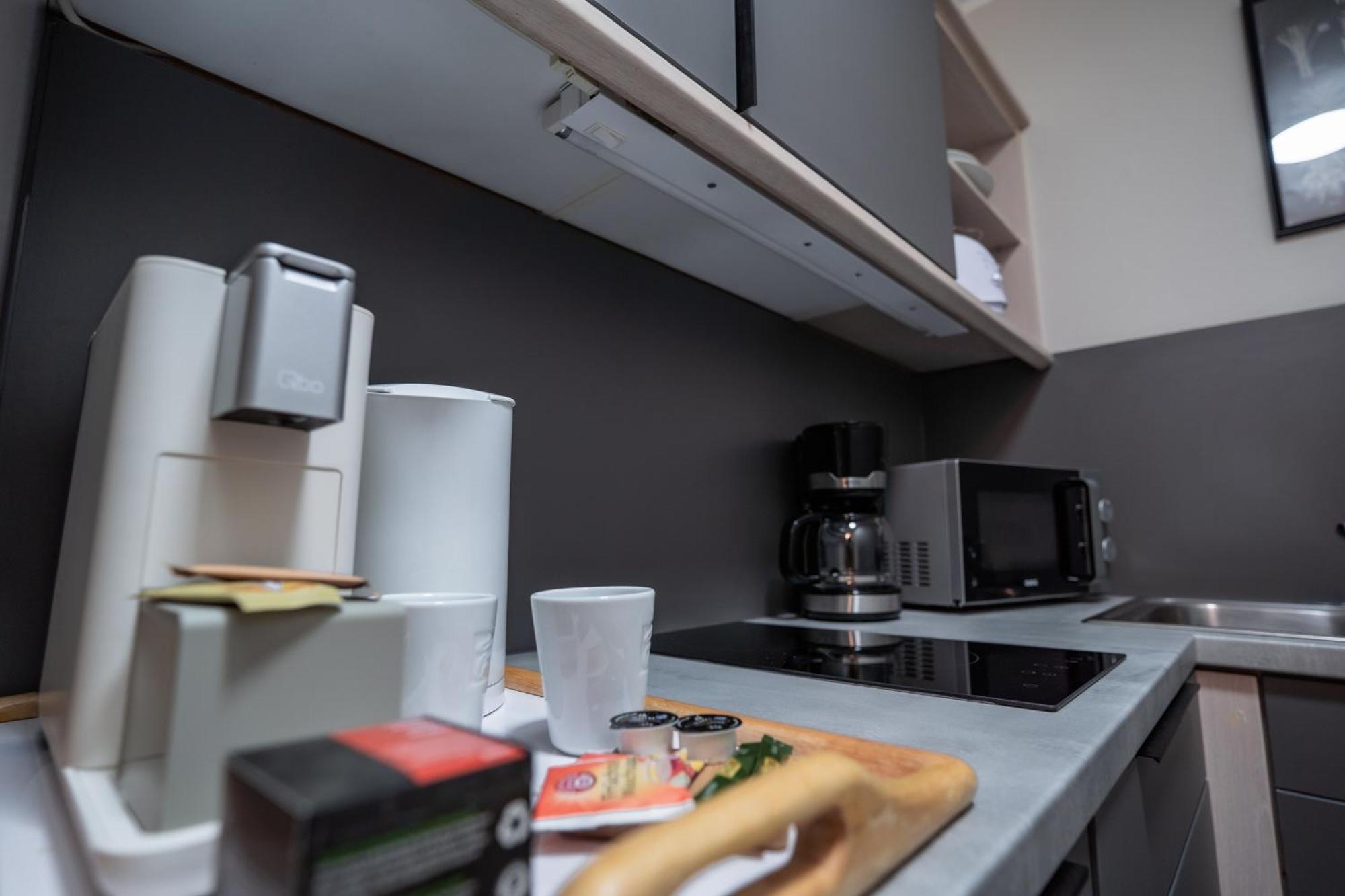 Hotel Cityhome Am Kurpark บาดซัลซูเฟลน ภายนอก รูปภาพ